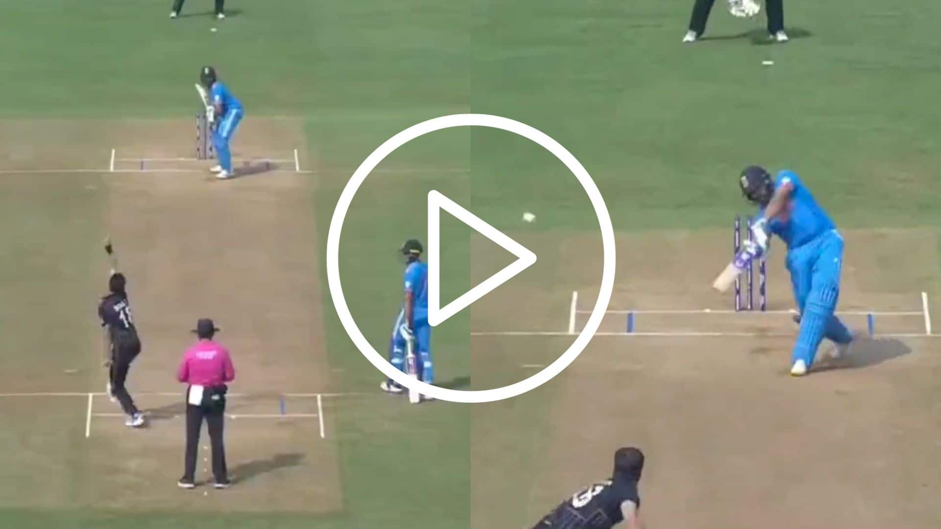 [Watch] Rohit Sharma 'Slaps' Trent Boult For 'Enormous' Six; Wankhede Goes Berserk